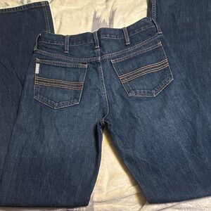 Cinch Dark Blue Bootcut Jeans for Men 31 x 38